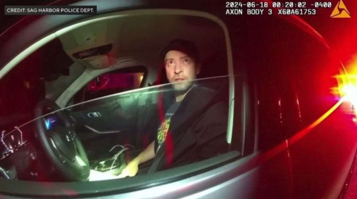 Bodycam Video Released in Justin Timberlake DWI Arrest on Long Island
