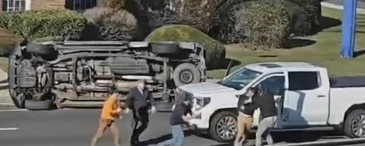 3 people facing charges after wild brawl caught on video after crash on Long Island