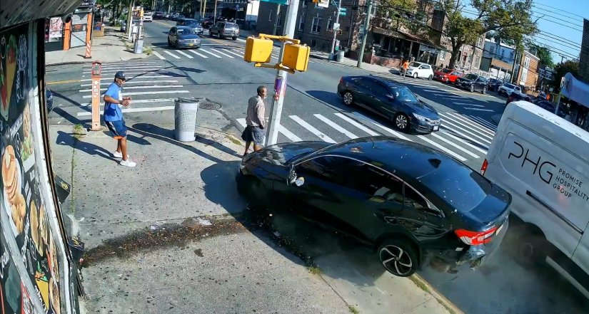 Man struck by car driven by 15-year-old while standing on Brooklyn curb